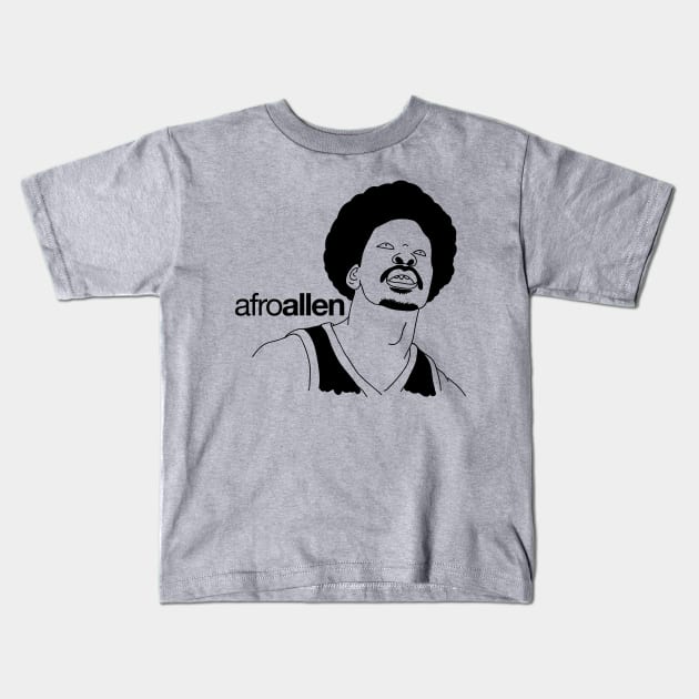 Afro Allen Kids T-Shirt by The Charity Stripe